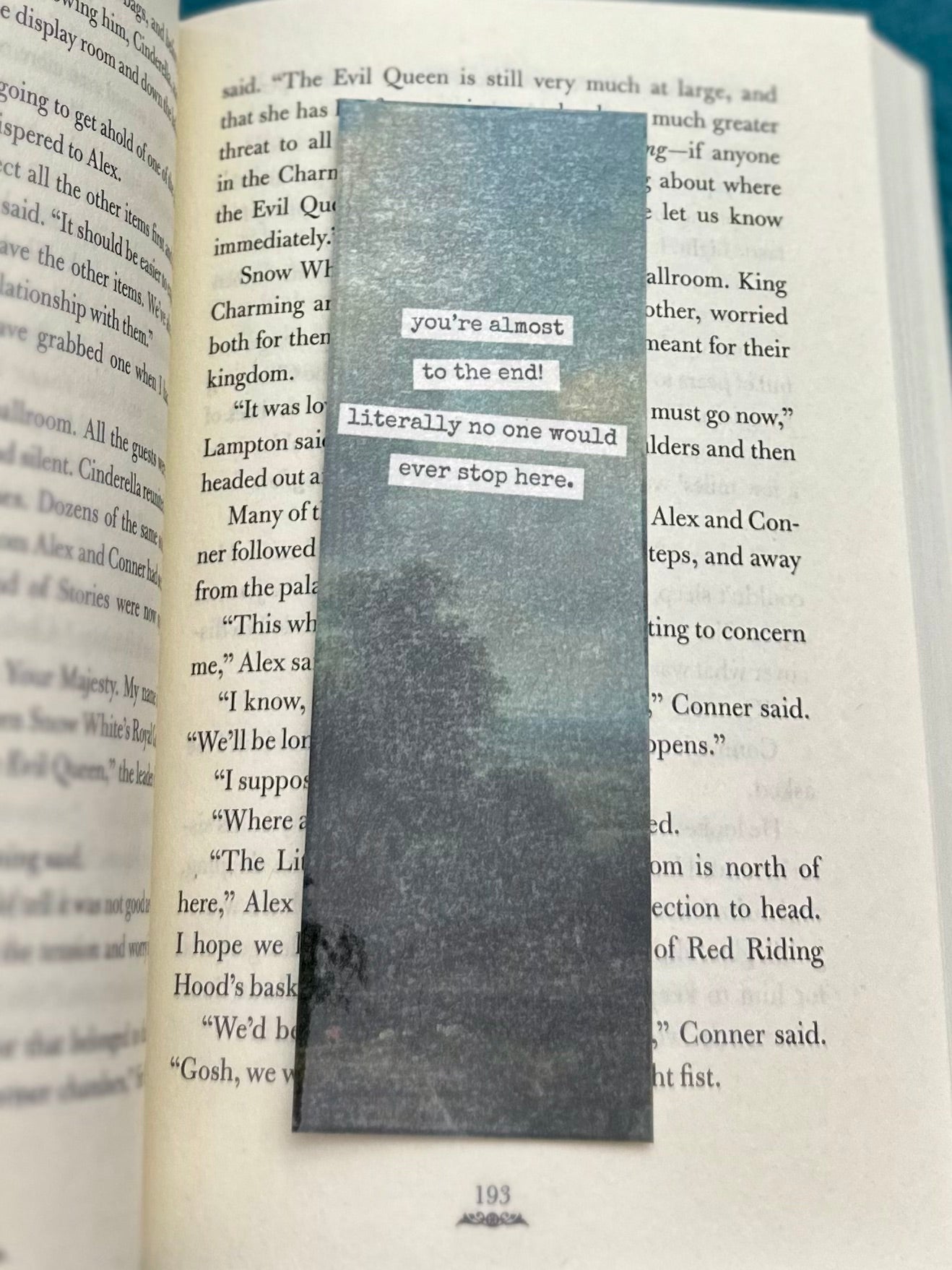 Bad Influence Bookmarks